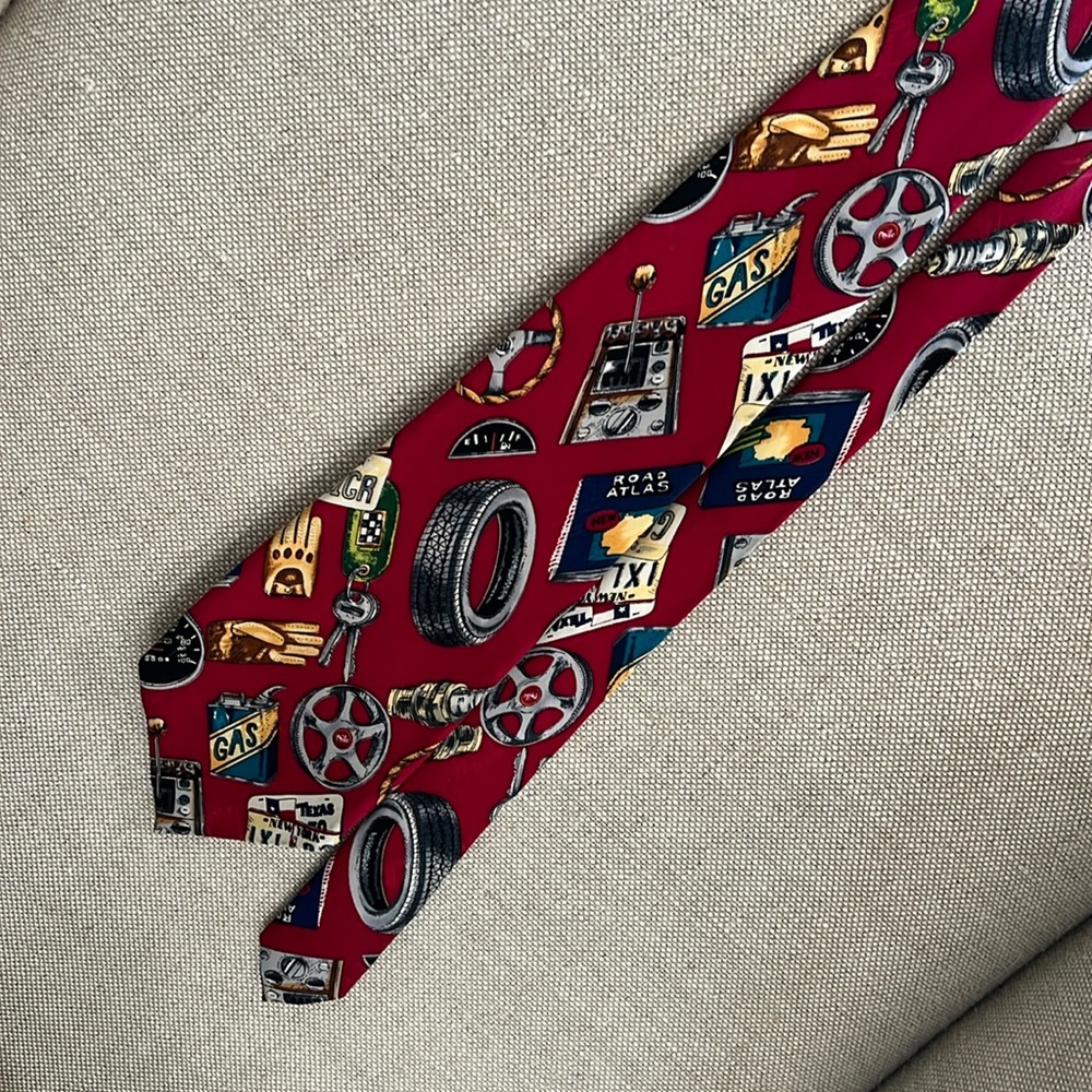 Car Parts Neck-Tie